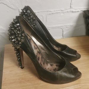 Never worn Sam Edelman's spiky black heels